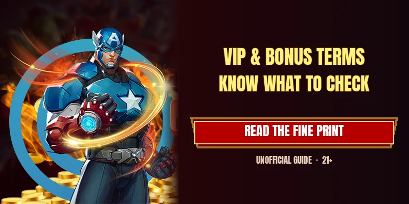 Read the bonus terms