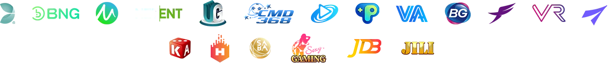 Illustrative game provider logos